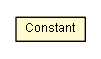 Package class diagram package Constant