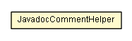 Package class diagram package JavadocCommentHelper