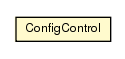 Package class diagram package ConfigControl