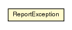 Package class diagram package ReportException