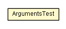 Package class diagram package ArgumentsTest