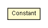 Package class diagram package Constant