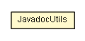 Package class diagram package JavadocUtils