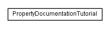 Package class diagram package de.smartics.properties.tutorial.config.doc